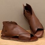 Laranja_Lima_Shoes_Sapatos_Femininos__-Sandalia-Rasteira---Flat-em-Couro-Marrom---Codigo---156025_3