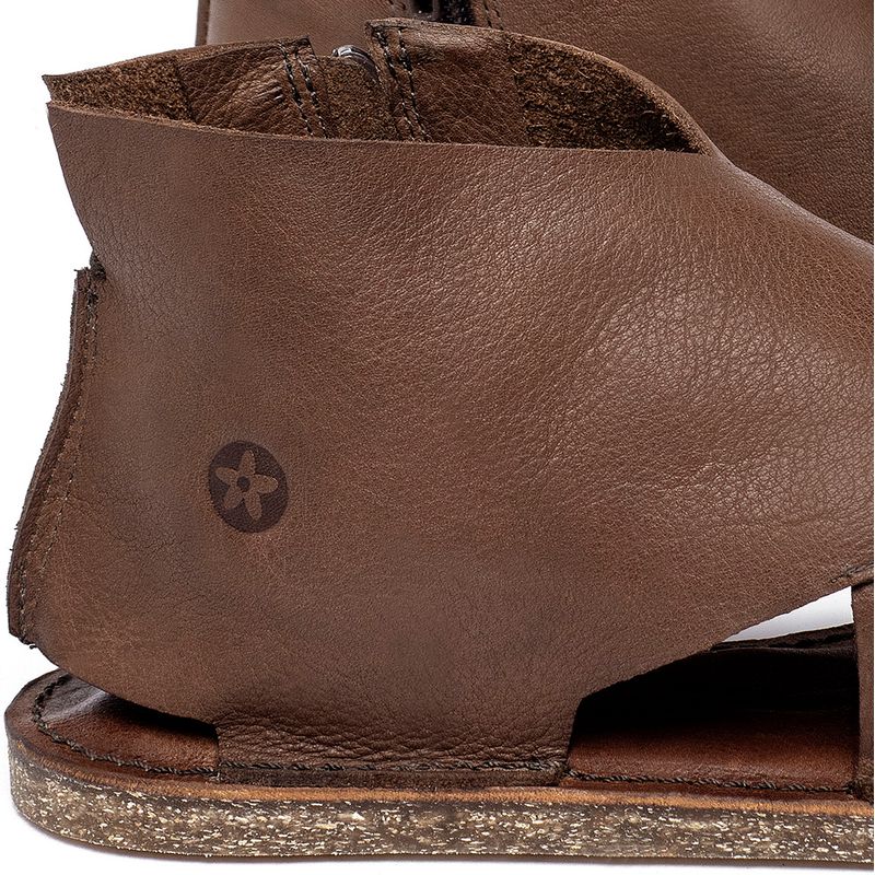 Laranja_Lima_Shoes_Sapatos_Femininos__-Sandalia-Rasteira---Flat-em-Couro-Marrom---Codigo---156025_5