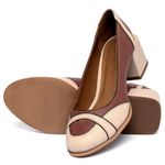 Laranja_Lima_Shoes_Sapatos_Femininos__-Scarpin---Bico-Redondo-Salto-de-5-cm-em-Couro-Bicolor---Codigo---157046_2
