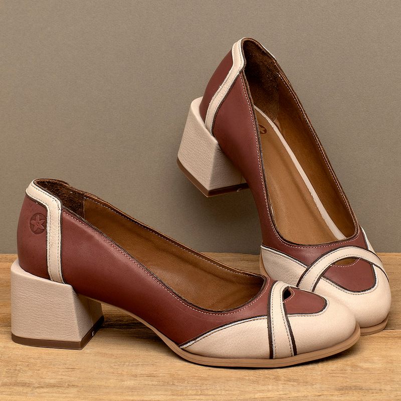 Laranja_Lima_Shoes_Sapatos_Femininos__-Scarpin---Bico-Redondo-Salto-de-5-cm-em-Couro-Bicolor---Codigo---157046_3