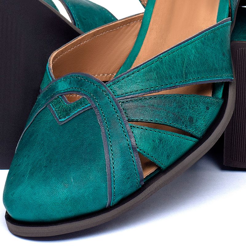Laranja_Lima_Shoes_Sapatos_Femininos__-Scarpin---Bico-Redondo-Salto-de-5-cm-em-Couro-Verde---Codigo---157049_6