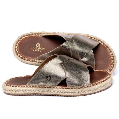 Birken em Couro Metalizado - Codigo - 9651