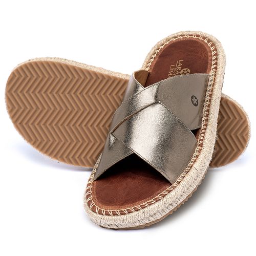 Birken em Couro Metalizado - Codigo - 9651