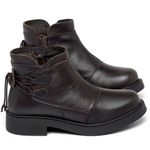 Laranja_Lima_Shoes_Sapatos_Femininos__-Bota---Cano-Curto-Salto-de-2-cm-em-Couro-Cafe---Codigo---156092_1