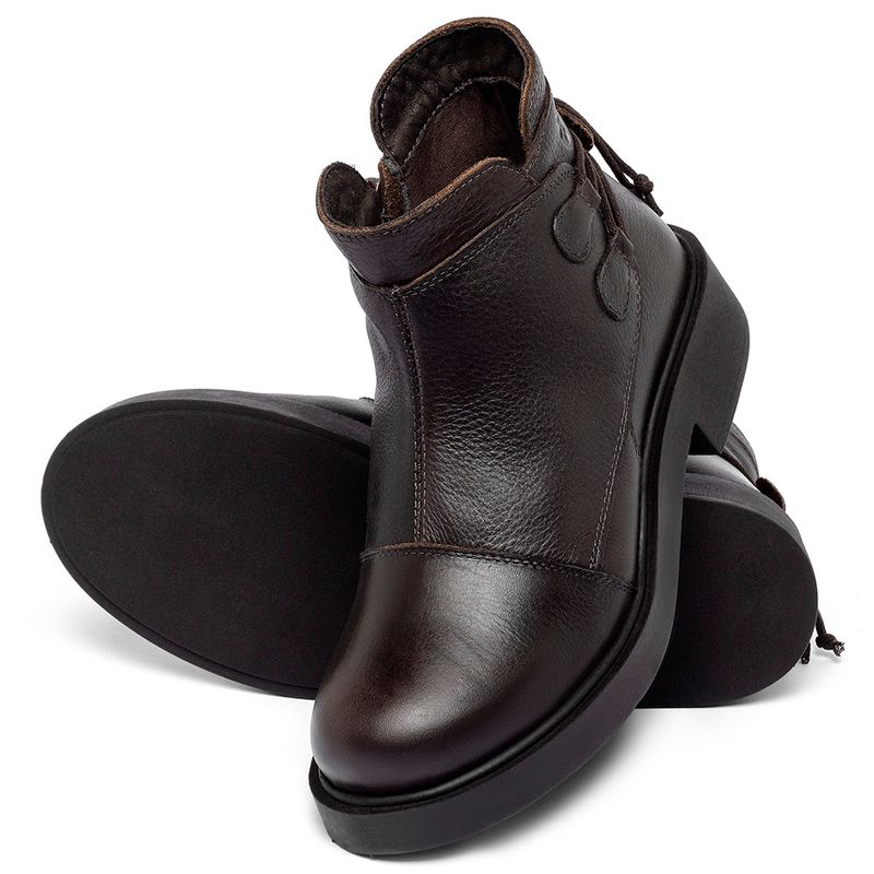 Laranja_Lima_Shoes_Sapatos_Femininos__-Bota---Cano-Curto-Salto-de-2-cm-em-Couro-Cafe---Codigo---156092_2