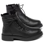 Laranja_Lima_Shoes_Sapatos_Femininos__-Bota---Cano-Curto-Salto-de-2-cm-em-Couro-Preto---Codigo---156098_1