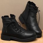 Laranja_Lima_Shoes_Sapatos_Femininos__-Bota---Cano-Curto-Salto-de-2-cm-em-Couro-Preto---Codigo---156098_3