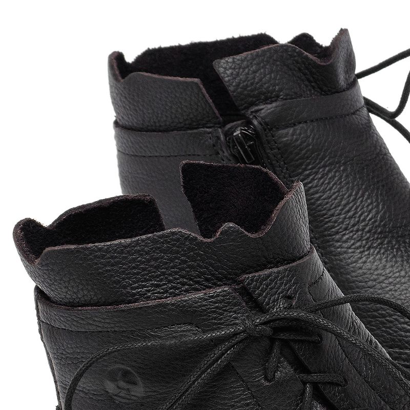 Laranja_Lima_Shoes_Sapatos_Femininos__-Bota---Cano-Curto-Salto-de-2-cm-em-Couro-Preto---Codigo---156098_5