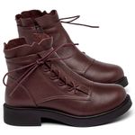 Laranja_Lima_Shoes_Sapatos_Femininos__-Bota---Cano-Curto-Salto-de-2-cm-em-Couro-Vinho---Codigo---156098_1