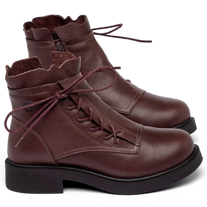 Laranja_Lima_Shoes_Sapatos_Femininos__-Bota---Cano-Curto-Salto-de-2-cm-em-Couro-Vinho---Codigo---156098_1