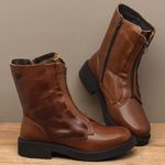 Laranja_Lima_Shoes_Sapatos_Femininos__-Bota---Cano-Medio-Salto-de-2-cm-em-Couro-Marrom---Codigo---156101_3