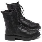 Laranja_Lima_Shoes_Sapatos_Femininos__-Bota---Cano-Medio-Salto-de-2-cm-em-Couro-Preto---Codigo---156093_1
