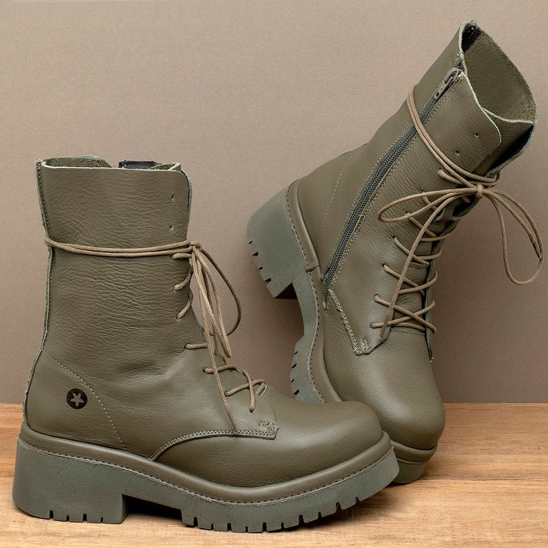 Laranja_Lima_Shoes_Sapatos_Femininos__-Bota---Cano-Medio-Salto-de-4-cm-em-Couro-Musgo---Codigo---153027_3