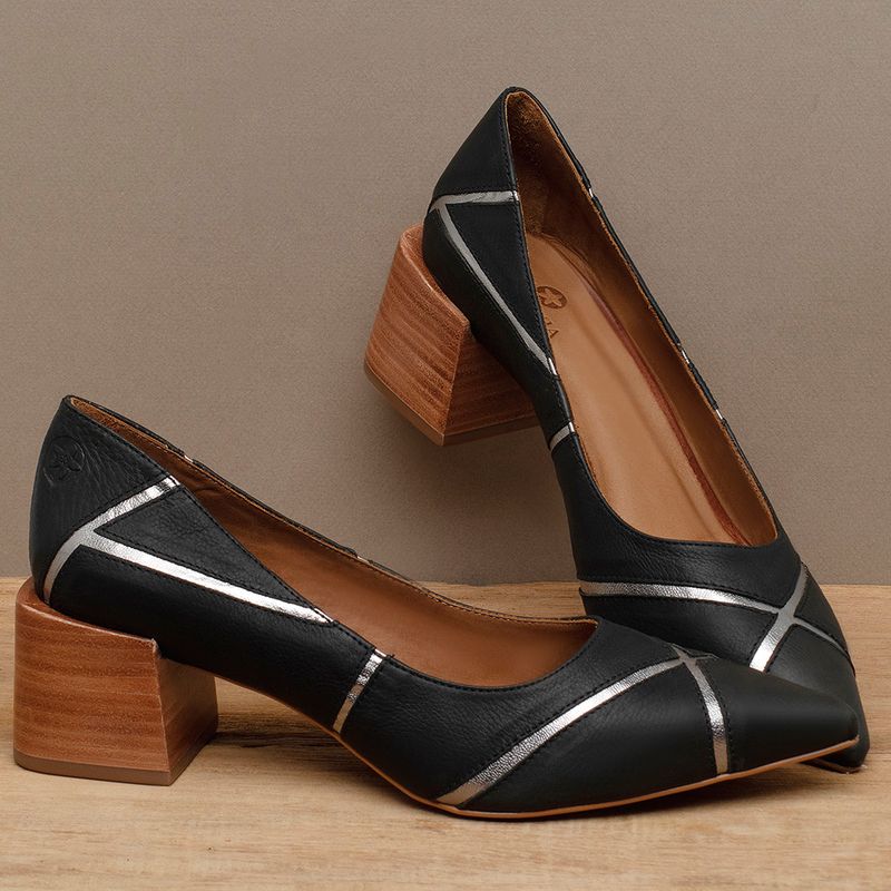 Laranja_Lima_Shoes_Sapatos_Femininos__-Scarpin---Bico-Fino-Salto-de-5-cm-em-Couro-Bicolor---Codigo---3839_3