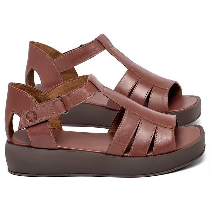 Laranja_Lima_Shoes_Sapatos_Femininos__-Sandalia---Boho-Salto-de-1-cm-em-Couro-Terracota---Codigo---3918_1