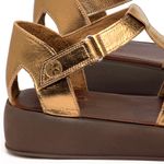 Laranja_Lima_Shoes_Sapatos_Femininos__-Sandalia---Boho-Salto-de-1-cm-em-Couro-Metalizado---Codigo---3918_5