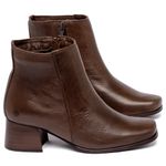 Laranja_Lima_Shoes_Sapatos_Femininos__-Bota---Cano-Curto-Salto-de-5-cm-em-Couro-Cafe---Codigo---152001_1