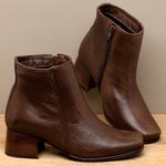 Laranja_Lima_Shoes_Sapatos_Femininos__-Bota---Cano-Curto-Salto-de-5-cm-em-Couro-Cafe---Codigo---152001_3