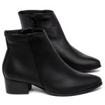 Laranja_Lima_Shoes_Sapatos_Femininos__-Bota---Cano-Curto-Salto-de-4-cm-em-Couro-Preto---Codigo---152002_1