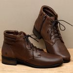 Laranja_Lima_Shoes_Sapatos_Femininos__-Bota---Cano-Curto-Salto-de-3-cm-em-Couro-Cafe---Codigo---152004_3