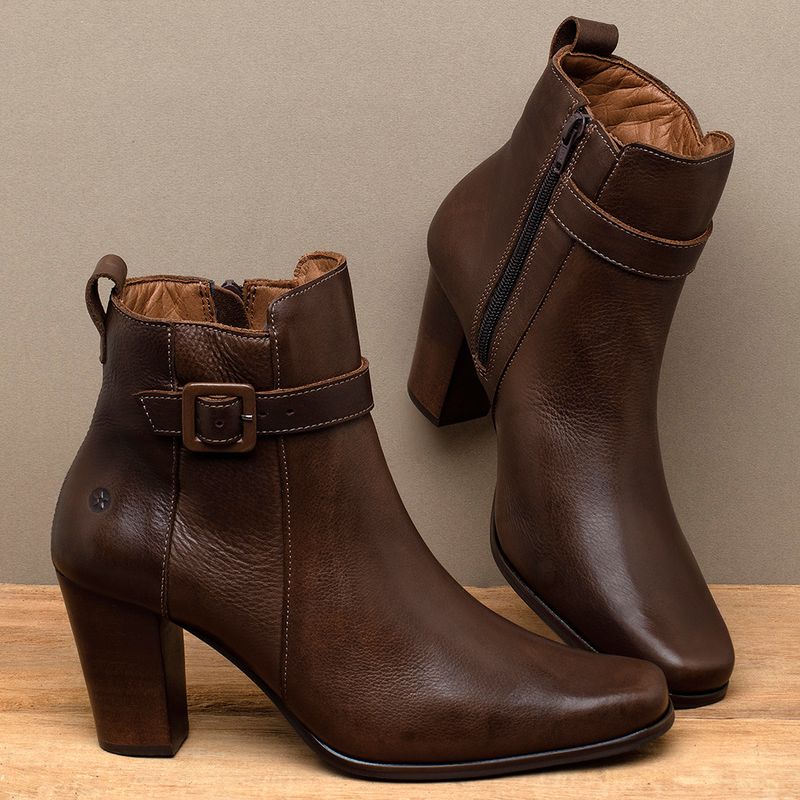 Laranja_Lima_Shoes_Sapatos_Femininos__-Bota---Cano-Curto-Salto-de-7-cm-em-Couro-Cafe---Codigo---152030_3