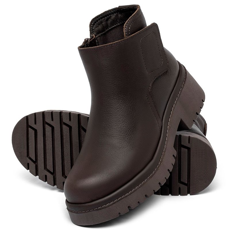 Laranja_Lima_Shoes_Sapatos_Femininos__-Bota---Cano-Curto-Salto-de-4-cm-em-Couro-Cafe---Codigo---153055_2