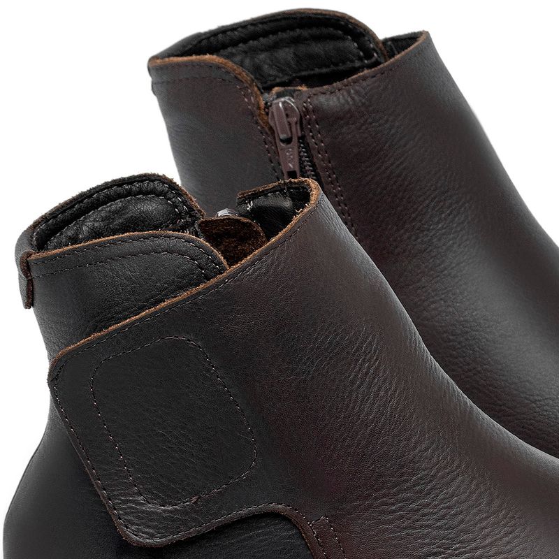 Laranja_Lima_Shoes_Sapatos_Femininos__-Bota---Cano-Curto-Salto-de-4-cm-em-Couro-Cafe---Codigo---153055_5