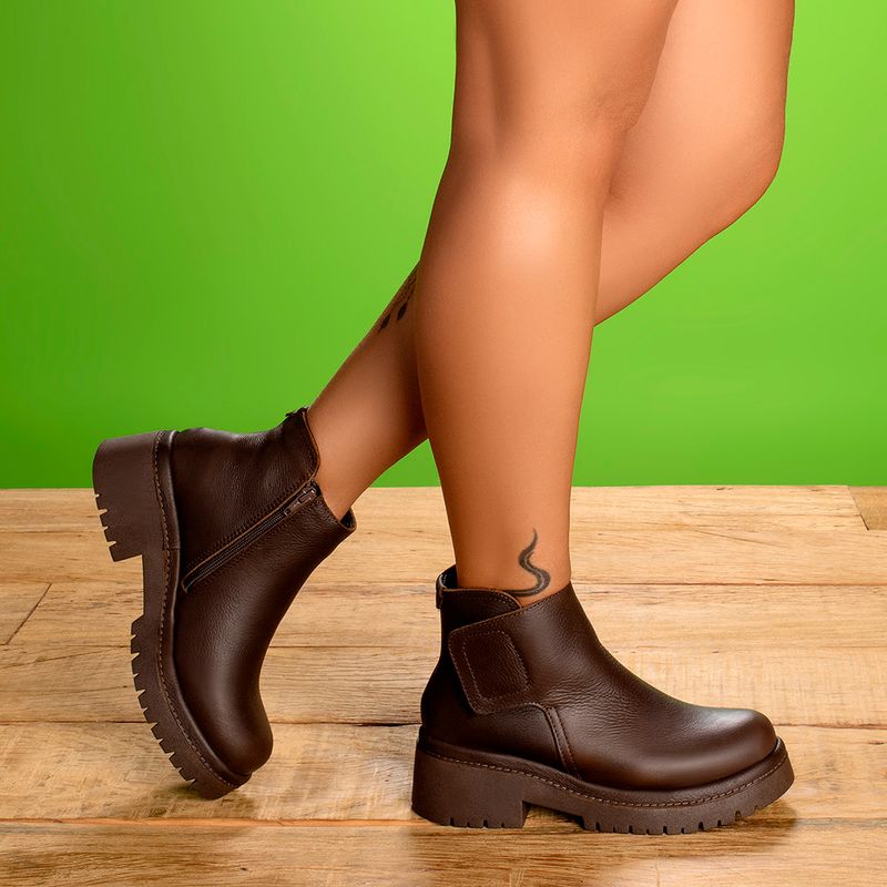 Laranja_Lima_Shoes_Sapatos_Femininos__-Bota---Cano-Curto-Salto-de-4-cm-em-Couro-Cafe---Codigo---153055_9