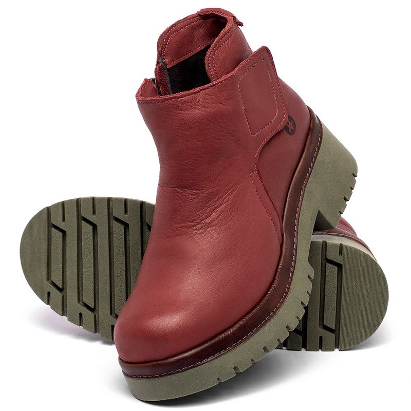 Laranja_Lima_Shoes_Sapatos_Femininos__-Bota---Cano-Curto-Salto-de-4-cm-em-Couro-Vermelho---Codigo---153055_2