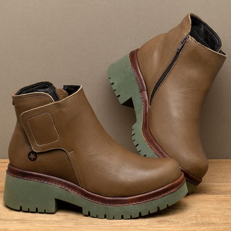 Laranja_Lima_Shoes_Sapatos_Femininos__-Bota---Cano-Curto-Salto-de-4-cm-em-Couro-Caramelo---Codigo---153055_3
