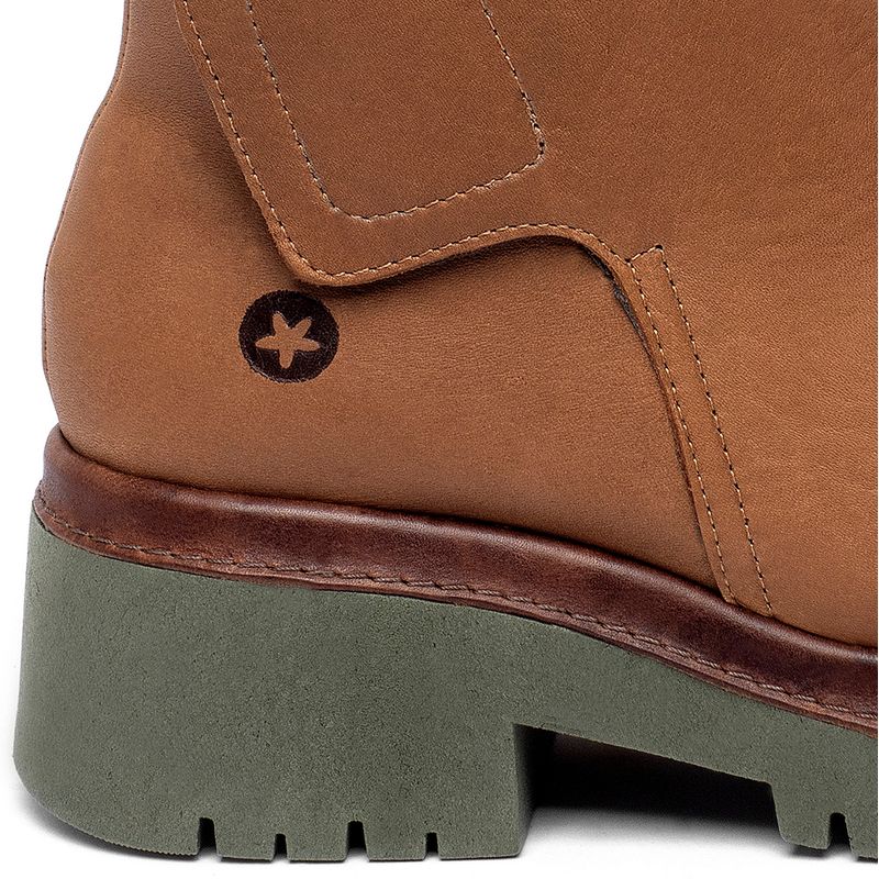 Laranja_Lima_Shoes_Sapatos_Femininos__-Bota---Cano-Curto-Salto-de-4-cm-em-Couro-Laranja---Codigo---153055_6