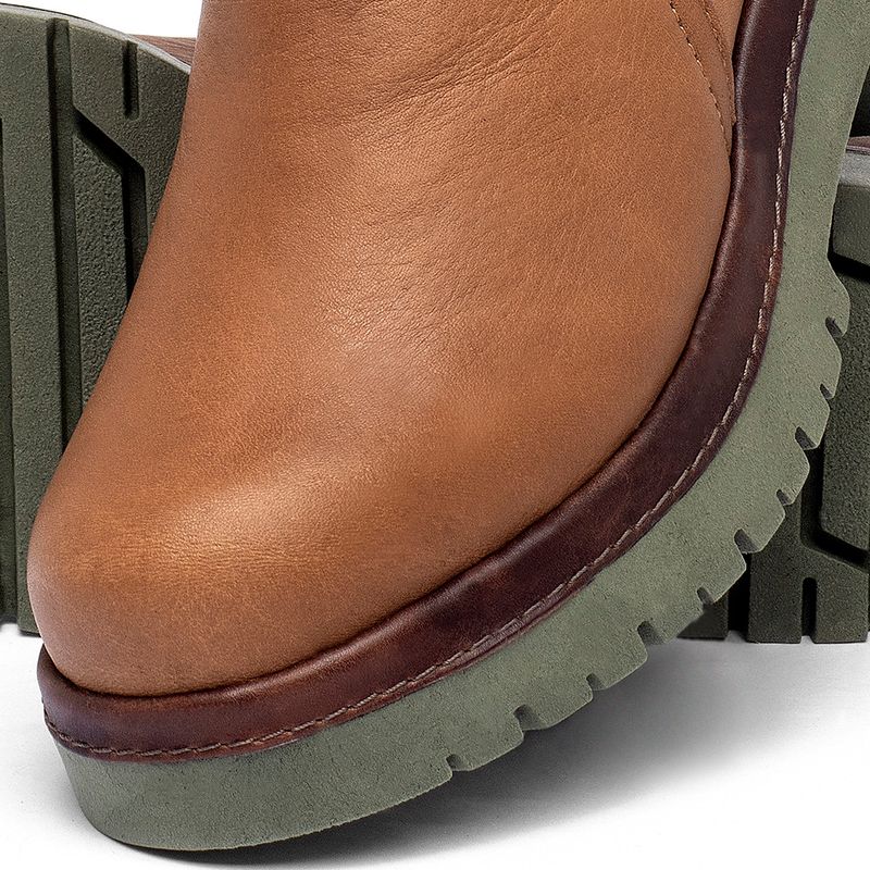 Laranja_Lima_Shoes_Sapatos_Femininos__-Bota---Cano-Curto-Salto-de-4-cm-em-Couro-Laranja---Codigo---153055_7