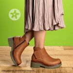 Laranja_Lima_Shoes_Sapatos_Femininos__-Bota---Cano-Curto-Salto-de-4-cm-em-Couro-Laranja---Codigo---153055_9