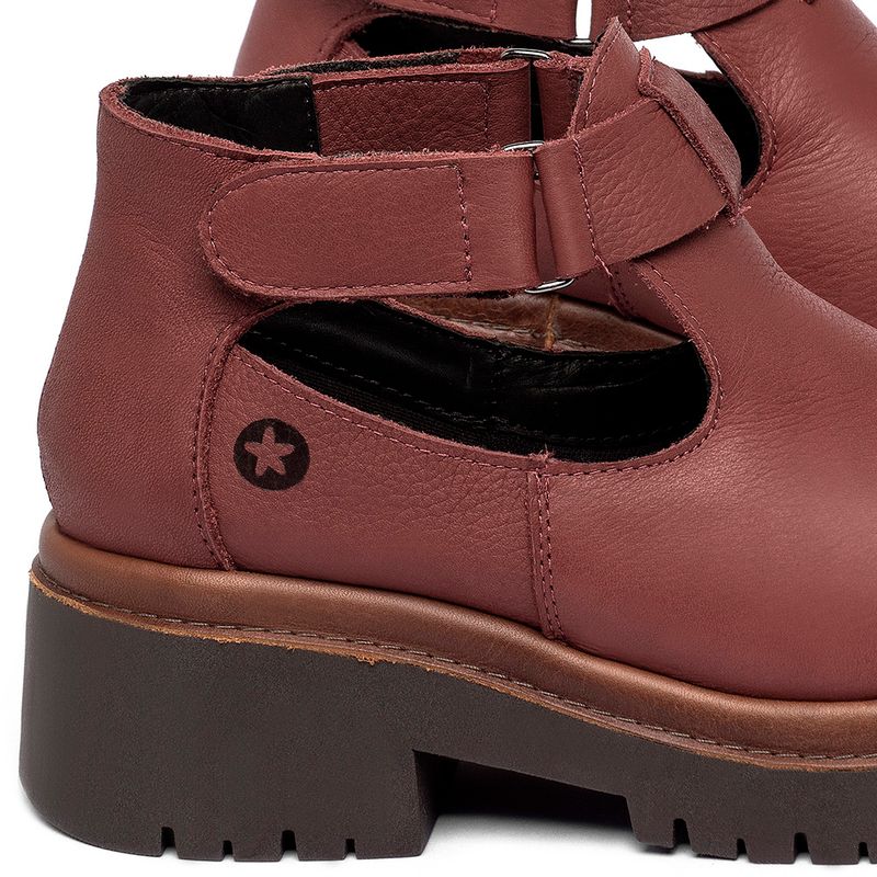 Laranja_Lima_Shoes_Sapatos_Femininos__-Bota---Cano-Curto-Salto-de-4-cm-em-Couro-Vermelho---Codigo---153083_5