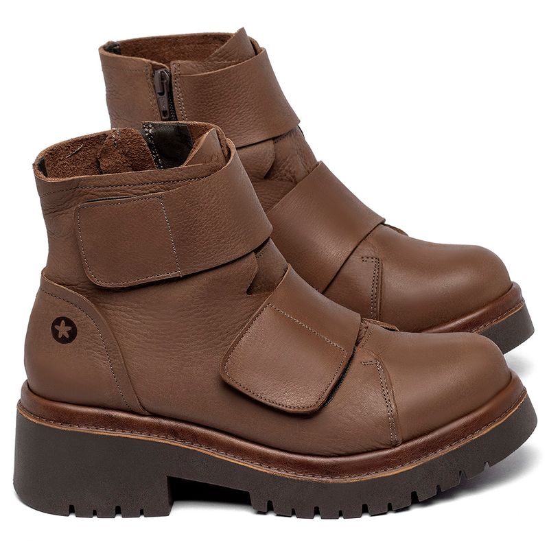 Laranja_Lima_Shoes_Sapatos_Femininos__-Bota---Cano-Curto-Salto-de-4-cm-em-Couro-Marrom---Codigo---153084_1