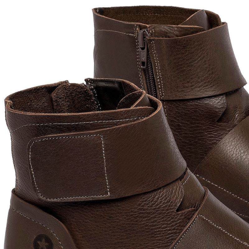 Laranja_Lima_Shoes_Sapatos_Femininos__-Bota---Cano-Curto-Salto-de-4-cm-em-Couro-Cafe---Codigo---153084_5