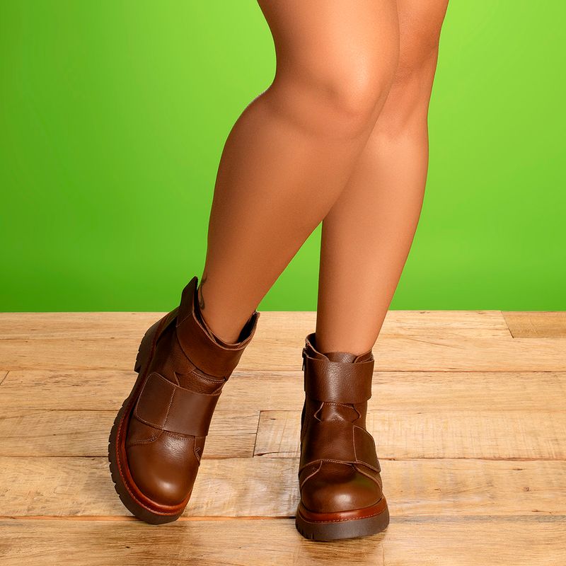 Laranja_Lima_Shoes_Sapatos_Femininos__-Bota---Cano-Curto-Salto-de-4-cm-em-Couro-Cafe---Codigo---153084_8