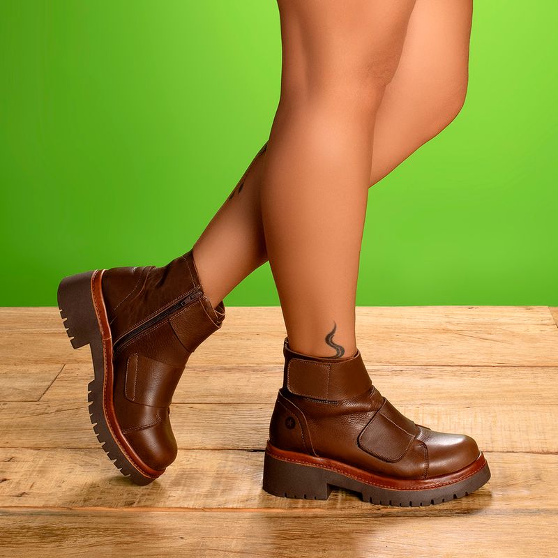 Laranja_Lima_Shoes_Sapatos_Femininos__-Bota---Cano-Curto-Salto-de-4-cm-em-Couro-Cafe---Codigo---153084_9