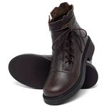 Laranja_Lima_Shoes_Sapatos_Femininos__-Bota---Cano-Curto-Salto-de-2-cm-em-Couro-Cafe---Codigo---156098_2