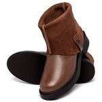 Laranja_Lima_Shoes_Sapatos_Femininos__-Bota---Cano-Curto-Salto-de-2-cm-em-Couro-Marrom---Codigo---156106_2