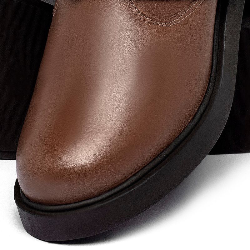 Laranja_Lima_Shoes_Sapatos_Femininos__-Bota---Cano-Curto-Salto-de-2-cm-em-Couro-Marrom---Codigo---156106_6