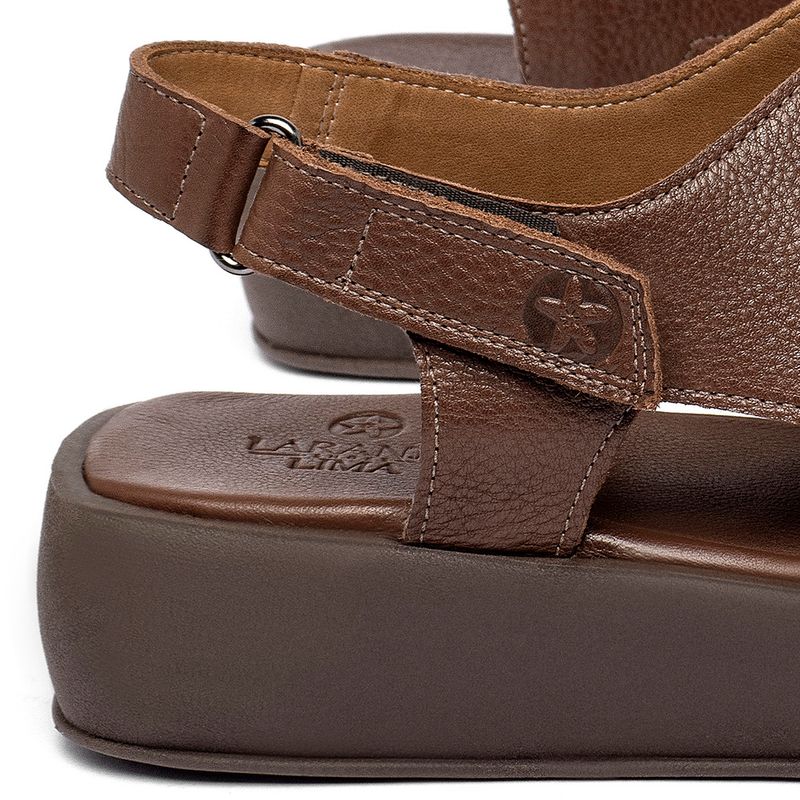 Laranja_Lima_Shoes_Sapatos_Femininos__-Sandalia---Boho-Salto-de-4-cm-em-Couro-Marrom---Codigo---157053_5