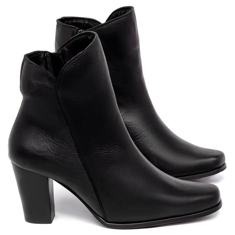 Laranja_Lima_Shoes_Sapatos_Femininos__-Bota---Cano-Curto-Salto-de-7-cm-em-Couro-Preto---Codigo---152029_1
