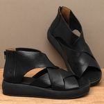 Laranja_Lima_Shoes_Sapatos_Femininos__-Sandalia---Boho-Salto-de-4-cm-em-Couro-Preto---Codigo---3912_3