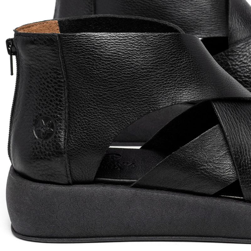 Laranja_Lima_Shoes_Sapatos_Femininos__-Sandalia---Boho-Salto-de-4-cm-em-Couro-Preto---Codigo---3912_5