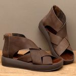 Laranja_Lima_Shoes_Sapatos_Femininos__-Sandalia---Boho-Salto-de-4-cm-em-Couro-Cafe---Codigo---3912_3