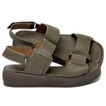 Laranja_Lima_Shoes_Sapatos_Femininos__-Sandalia---Boho-Salto-de-4-cm-em-Couro-Musgo---Codigo---3916_1