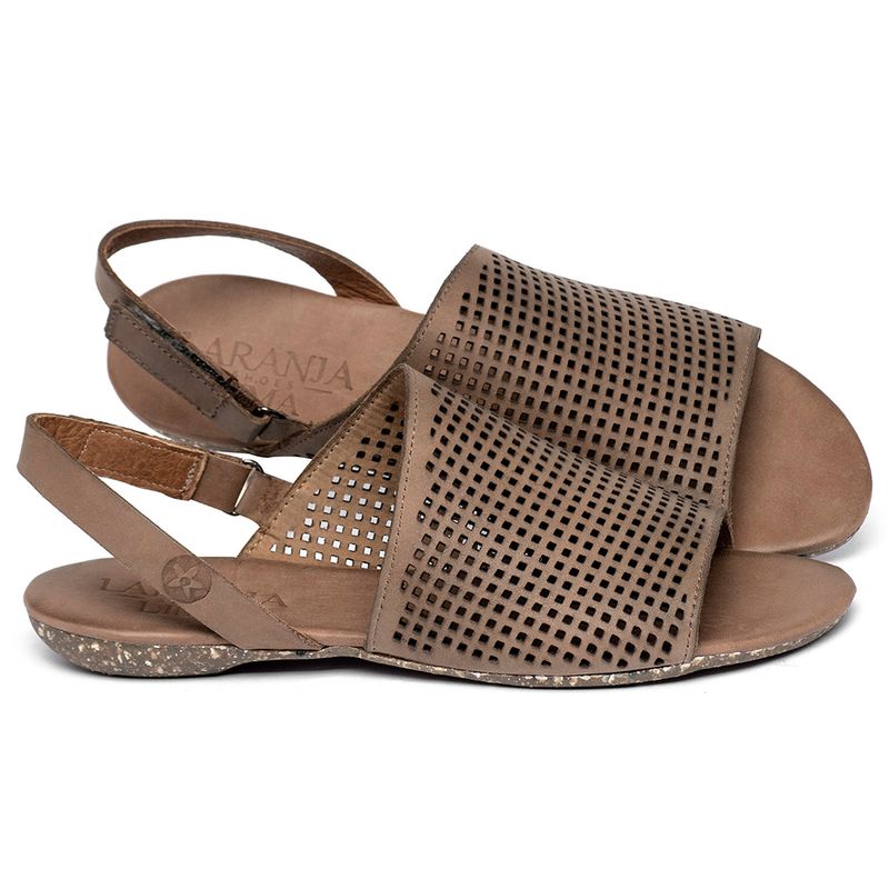 Laranja_Lima_Shoes_Sapatos_Femininos__-Sandalia-Rasteira---Flat-em-Couro-Marrom---Codigo---148090_1