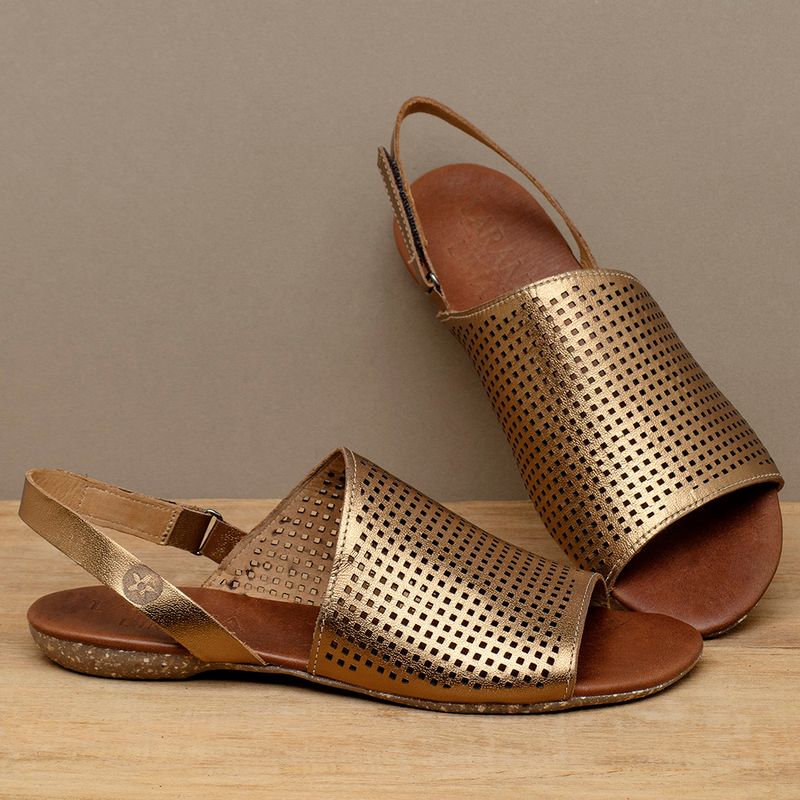 Laranja_Lima_Shoes_Sapatos_Femininos__-Sandalia-Rasteira---Flat-em-Couro-Metalizado---Codigo---148090_3