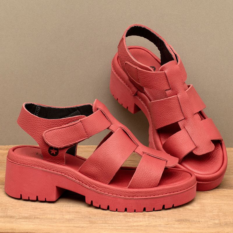 Laranja_Lima_Shoes_Sapatos_Femininos__-Sandalia---Boho-Salto-de-5-cm-em-Couro-Vermelho---Codigo---153014_3